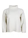 Malo Sweaters In White
