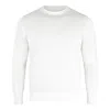 Malo Soft Texture Crewneck Sweater With Ribbed Cuffs