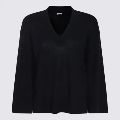 Malo Sweaters In Black
