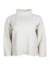 Malo Sweaters In White