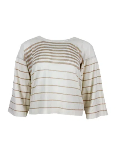 Malo Sweaters In Beige