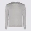 Malo Crewneck Sweater With Long Sleeves And Ribbed Cuffs