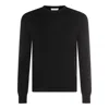 Malo Ribbed Crewneck Sweater With Long Sleeves In Multi