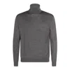 Malo Ribbed Turtleneck Crewneck Sweater