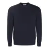 Malo Ribbed Crewneck Sweater With Long Sleeves