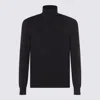 Malo Turtleneck Sweater In Black