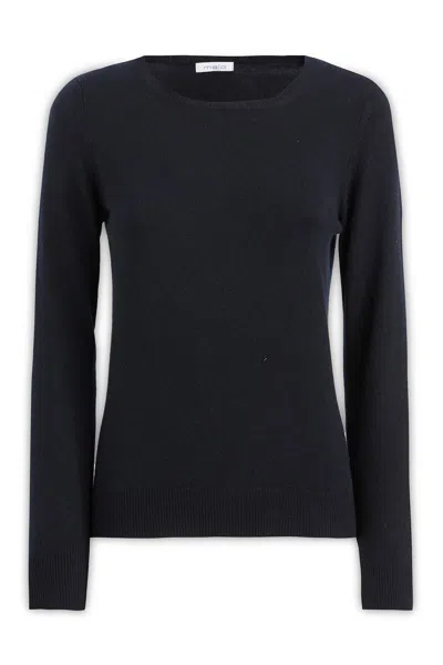 Malo Sweaters In Black