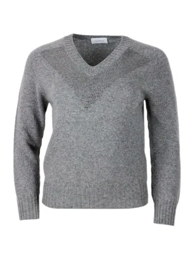 Malo Sweaters In Gray