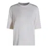 Malo Knit Crewneck Short Sleeve Plain In Multi