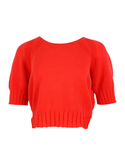 Malo Sweaters In Orange