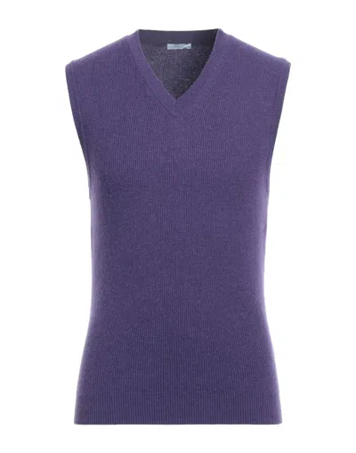 Malo Sweaters In Purple