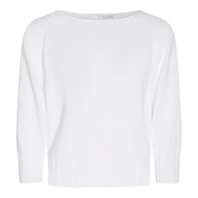 Malo Sweaters In White