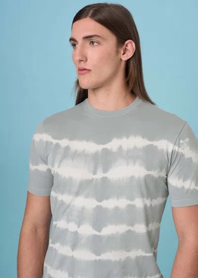 Malo T-shirt In Cotone Stretch In Gray