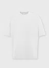 Malo T-shirt Unisex In Misto Cotone In White