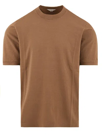 Malo T Shirts And Polos In Brown