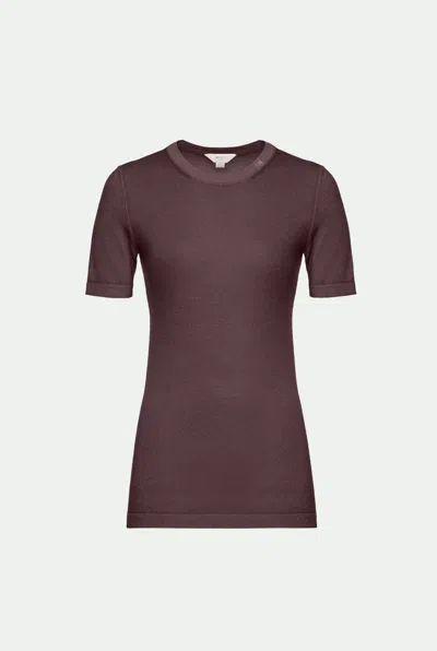 Malo Tavolozza Crew Neck In Brown