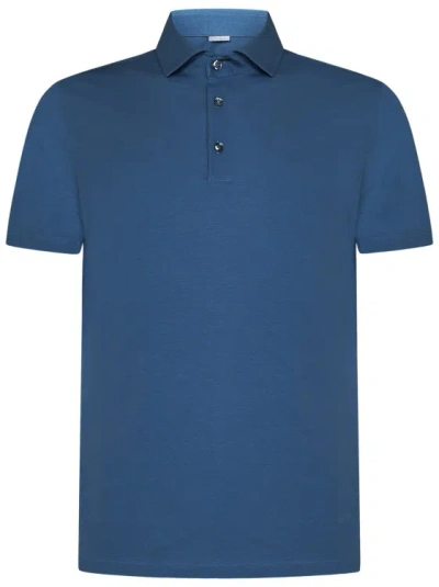 Malo Turquoise "oxygen" Polo Shirt In Blue