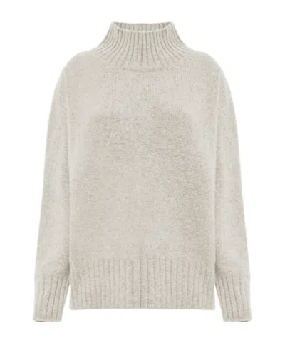 Malo Turtle Neck In Luxury Cashmere In Neutral