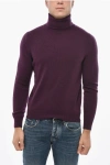 Malo Turtleneck Pure Cashmere Sweater In Multi