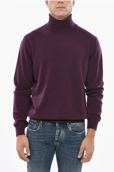 Malo Turtleneck Pure Cashmere Sweater In Multi