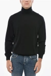 Malo Turtleneck Sweater In Animal Print