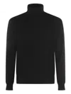 Malo Turtleneck Sweater In Black