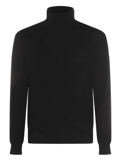 Malo Turtleneck Sweater In Black