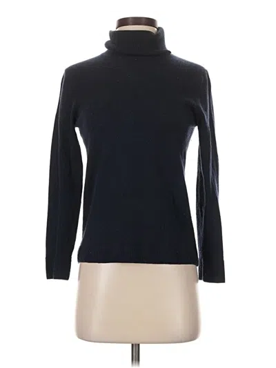 Pre-owned Malo Turtleneck Sweater In Black