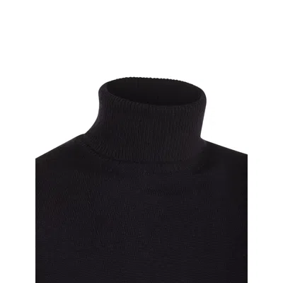 Malo Turtleneck Sweater In Blue