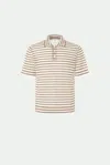 Malo Ultra-fine Cashmere Polo Shirt In Brown