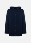 Malo Unisex Bomber Jacket In Cashmere
