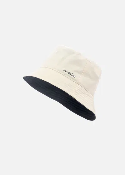 Malo Unisex Cotton Fisherman's Hat In White