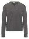 Malo V-neck Sweater In Gray