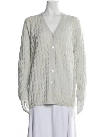 Pre-owned Malo V-neck Sweater In Grey