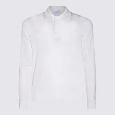 Malo White Cotton Knitwear