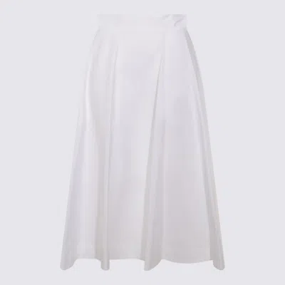 MALO MALO WHITE COTTON SKIRT