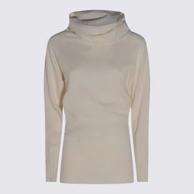 MALO WHITE KNITWEAR