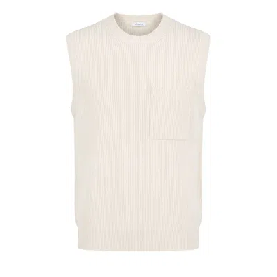 Malo White Wool Men Sweater In Multi