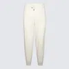 MALO WHITE WOOL PANTS