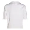 Malo White Wool Polo Shirt In Multicolor