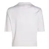 Malo White Wool Polo Shirt In Multicolor