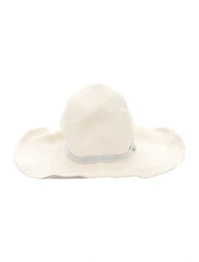 Pre-owned Malo Wide Brim Hat In Neutral