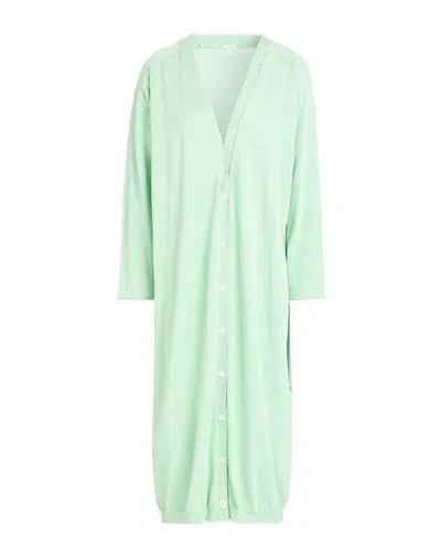 Malo Woman Cardigan Light Green Size L Cotton