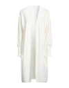 Malo Woman Cardigan White Size S Cotton