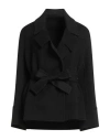 Malo Woman Jacket Black Size 4 Cashmere In Black