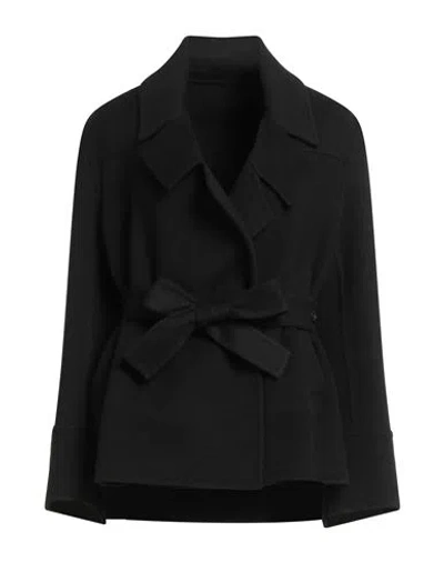 Malo Woman Jacket Black Size 4 Cashmere