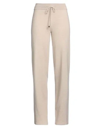 Malo Woman Pants Beige Size 4 Cashmere