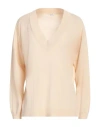 Malo Woman Sweater Beige Size S Cotton