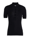 Malo Woman Sweater Black Size 4 Cotton