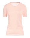 Malo Woman Sweater Blush Size 12 Cotton In Pink